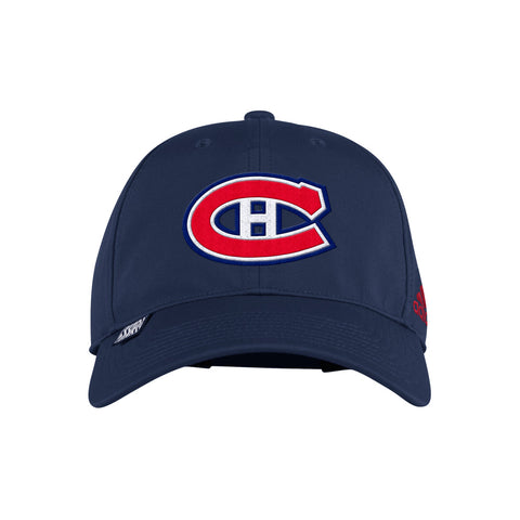 ADIDAS MONTREAL CANADIENS REVERSE RETRO 2.0 ADULT ADJUSTABLE SLOUCH HAT