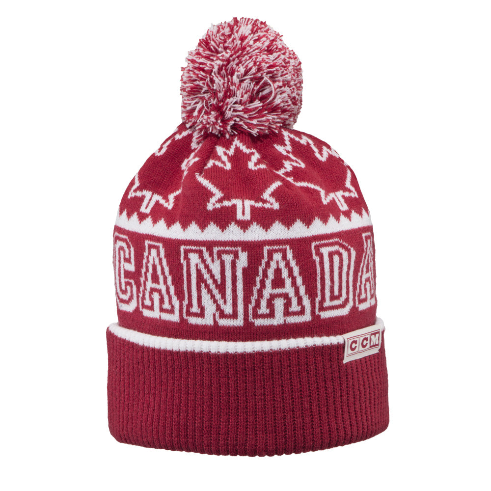 CCM Country Collection Canada Pom Knit Toque