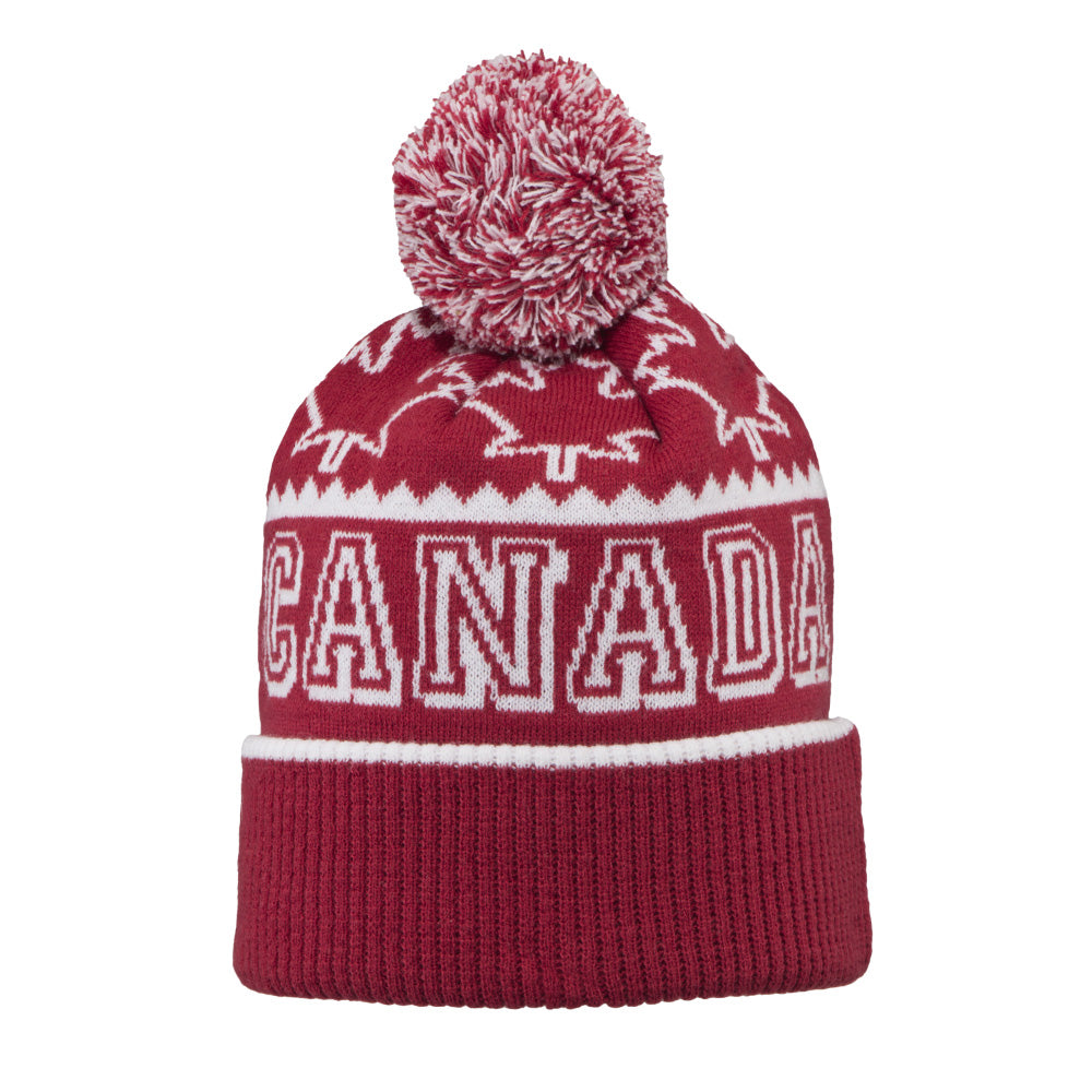 CCM Country Collection Canada Pom Knit Toque
