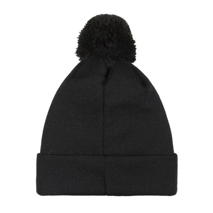 CCM YOUTH CORE POM KNIT BLACK TOQUE