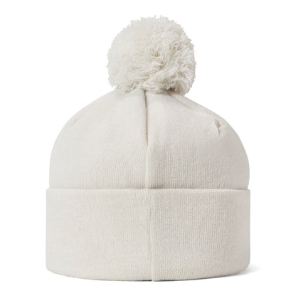 CCM Casual White Pom Knit Toque