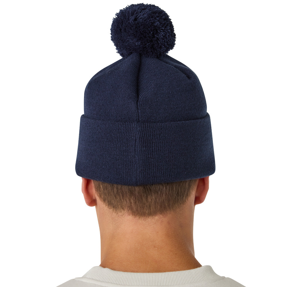 CCM Casual Navy Pom Knit Toque