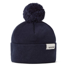 CCM Casual Navy Pom Knit Toque
