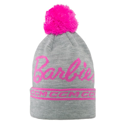 CCM Barbie Collection Youth Grey Knit Toque