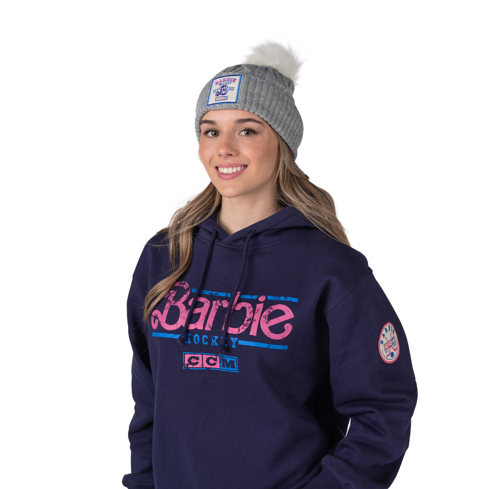 CCM X Barbie Women's Grey Knit Toque
