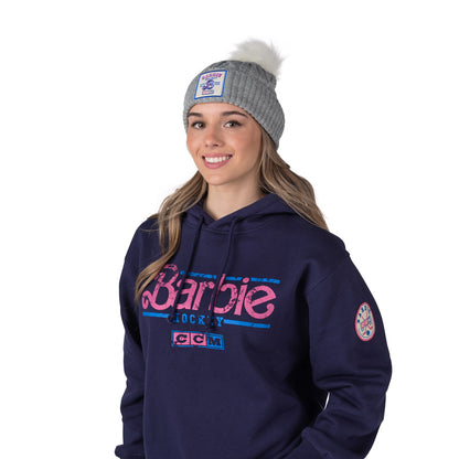 CCM X Barbie Women's Grey Knit Toque