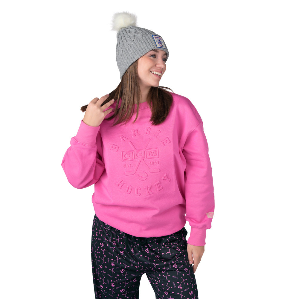 CCM X Barbie Women's Grey Knit Toque