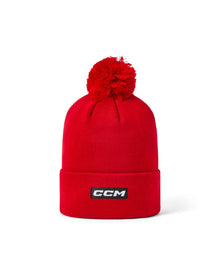 CCM Red Pom Knit Toque