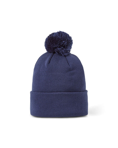 CCM Navy Pom Knit Toque