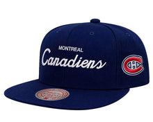 Mitchell & Ness Montreal Canadiens Head Coach OG Navy Snapback Hat