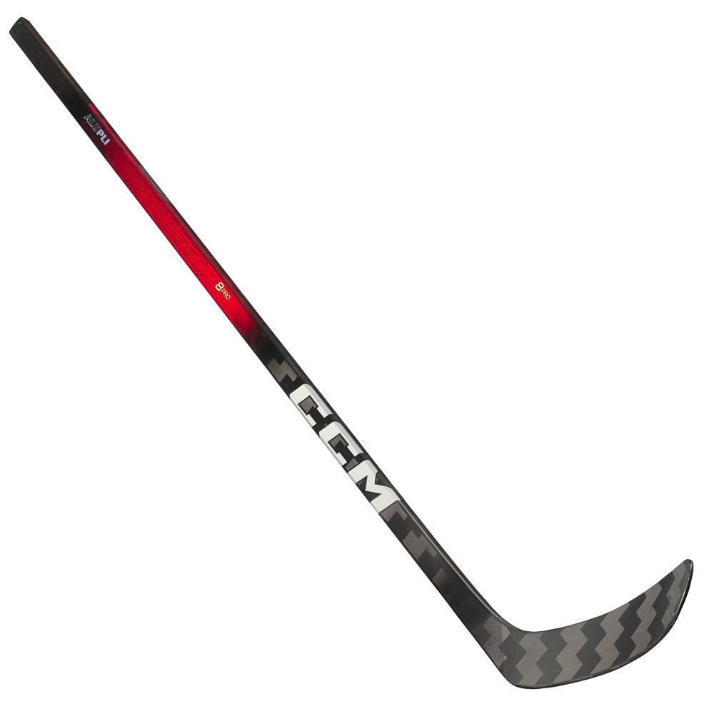 CCM JETSPEED FT8 PRO RED JUNIOR HOCKEY STICK
