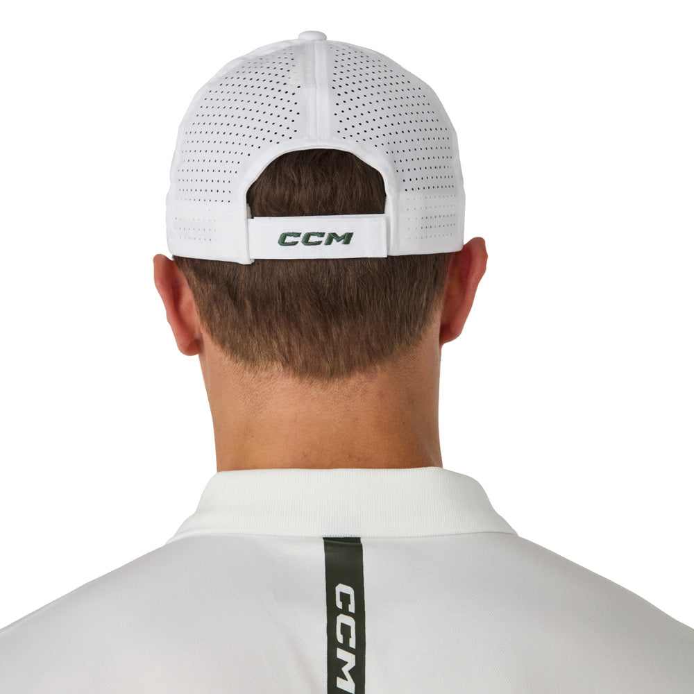 CCM GOLF PERFORMANCE ADULT WHITE HAT