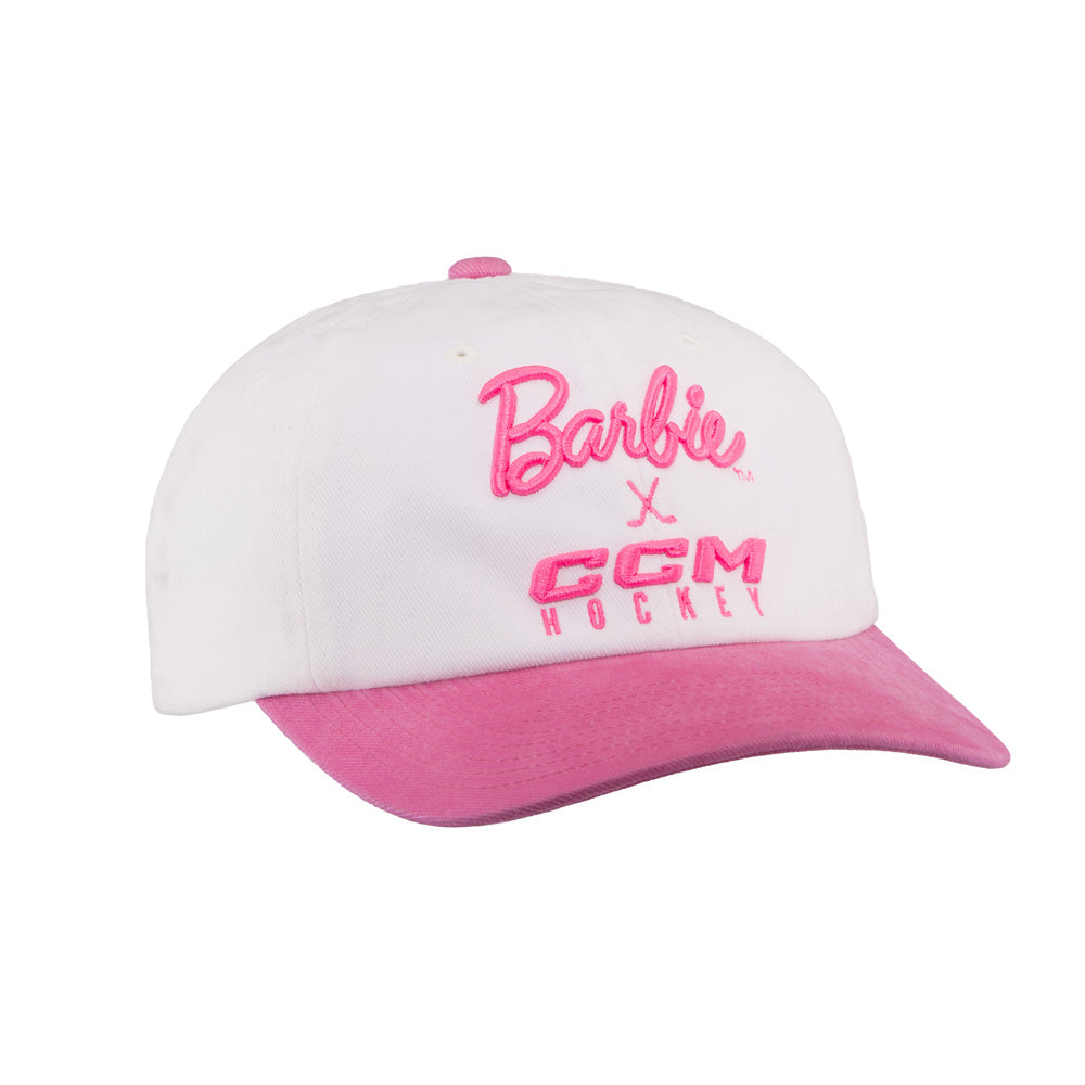 CCM Barbie Collection Adult White Hat