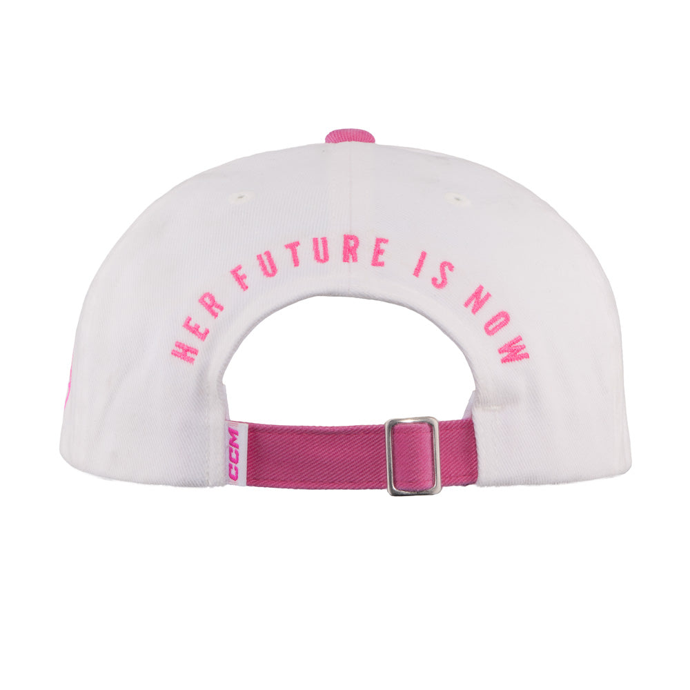 CCM Barbie Collection Adult White Hat