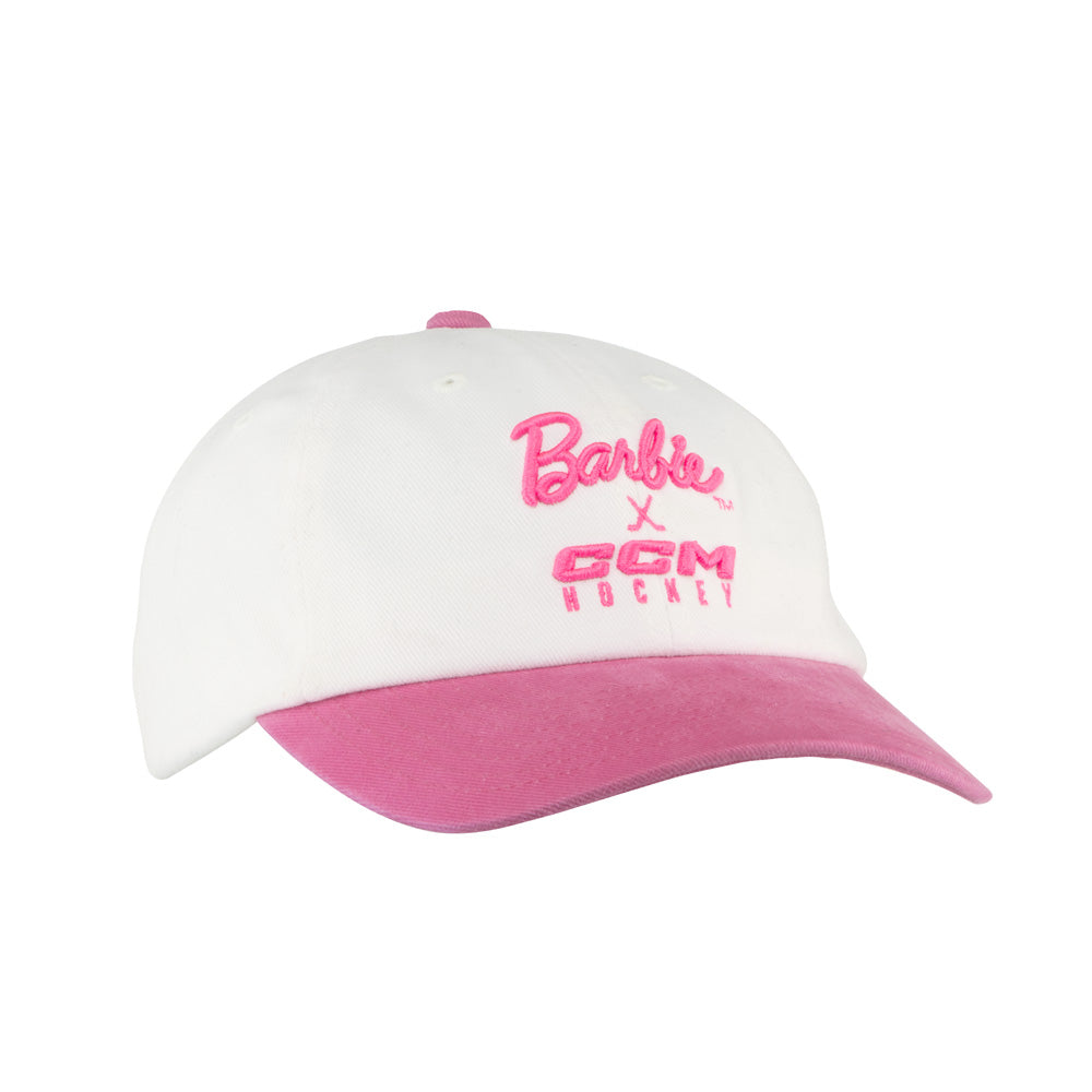 CCM Barbie Collection Youth White Hat
