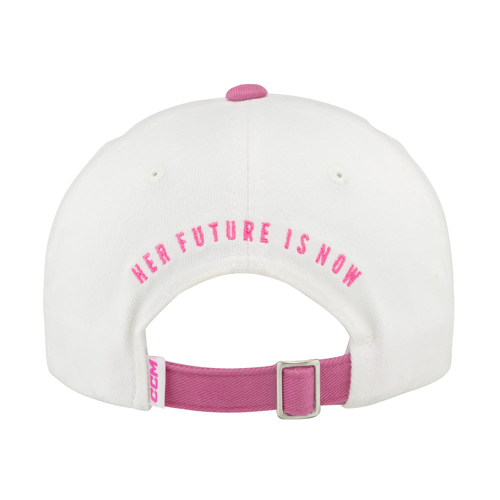 CCM Barbie Collection Youth White Hat