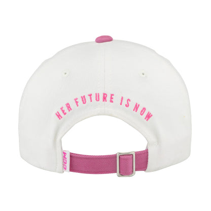 CCM Barbie Collection Youth White Hat