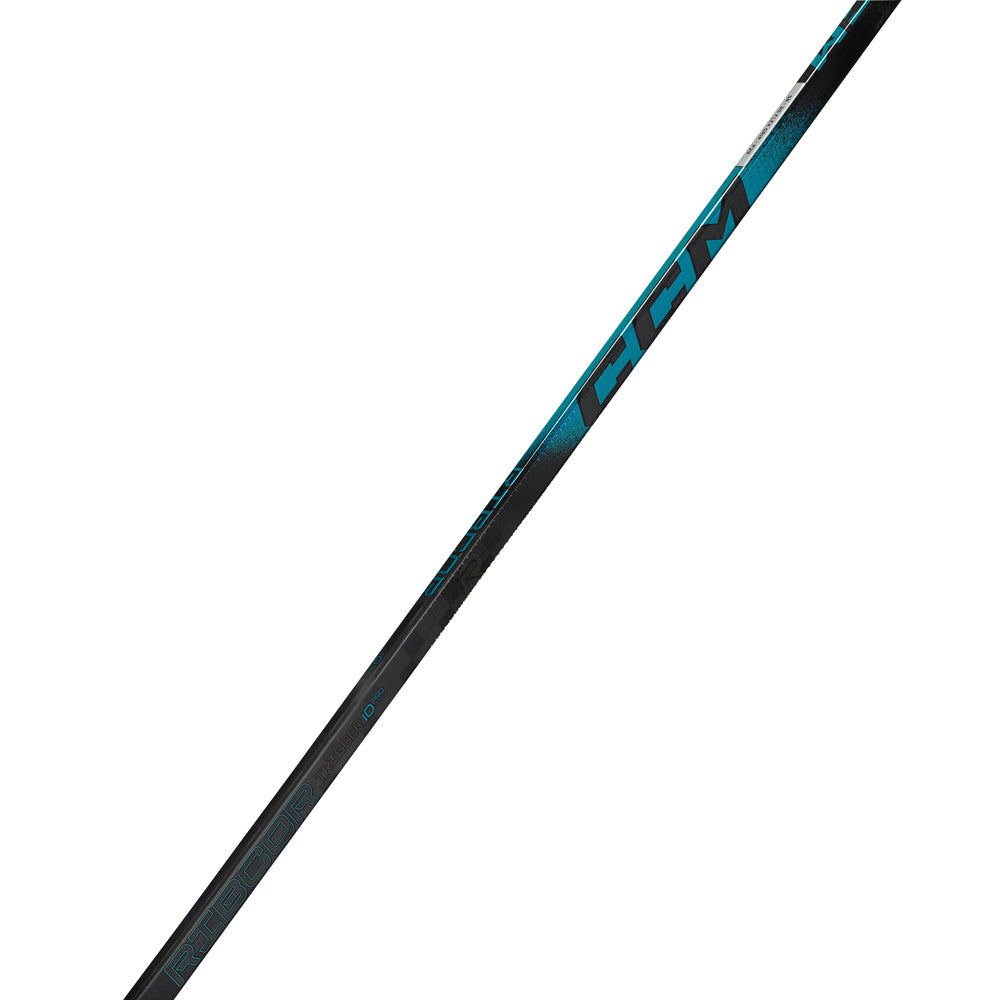 CCM Ribcor Trigger 10 Pro Teal Intermediate Hockey Stick