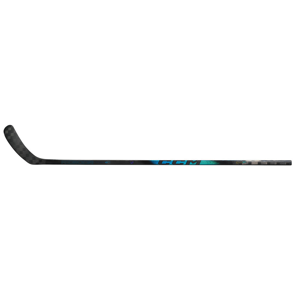 CCM Ribcor Trigger 10 Pro Teal Intermediate Hockey Stick