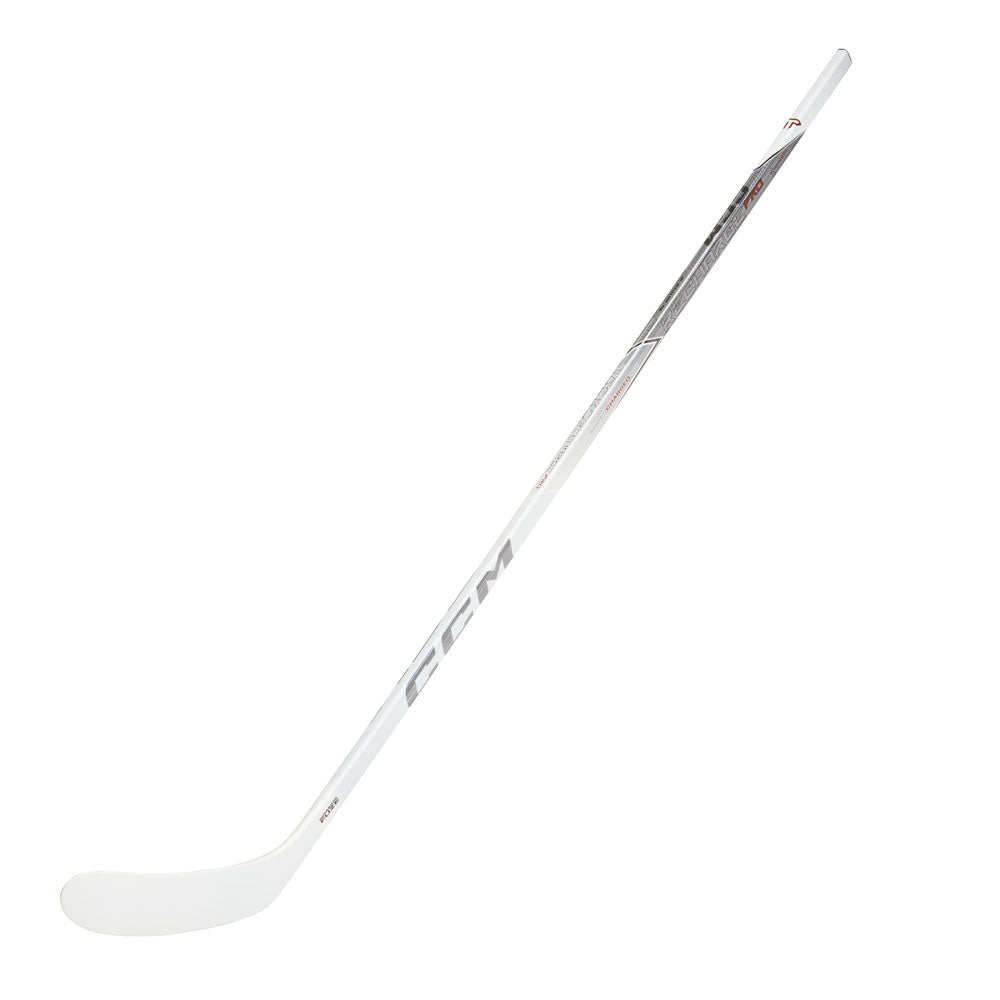CCM Tacks Recharge Pro White Intermediate Hockey Stick