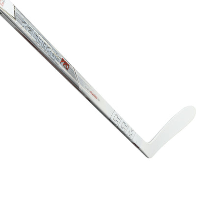 CCM Tacks Recharge Pro White Intermediate Hockey Stick
