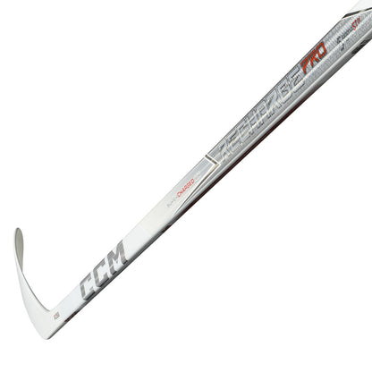 CCM Tacks Recharge Pro White Intermediate Hockey Stick