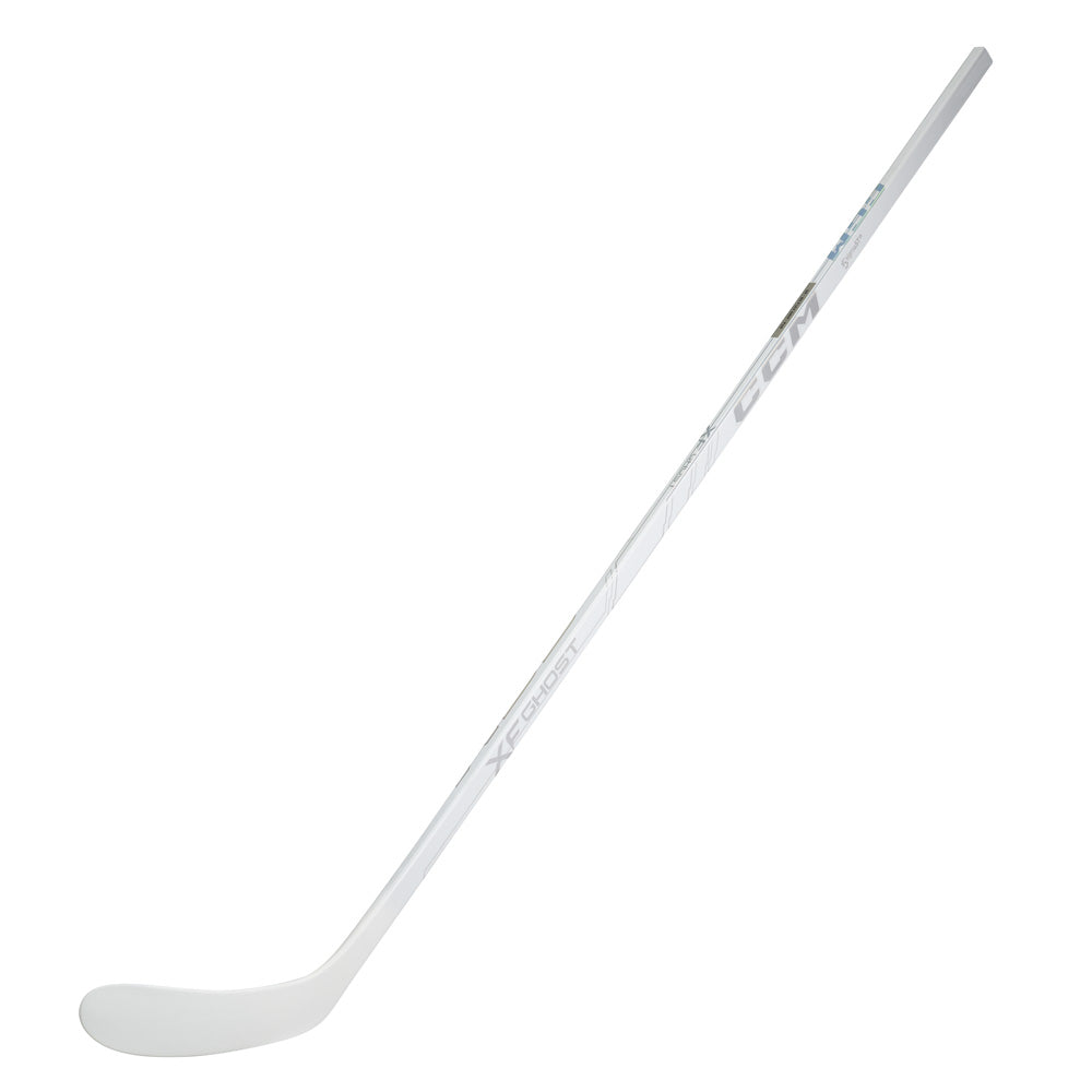 CCM Tacks XF Ghost White Youth Hockey Stick