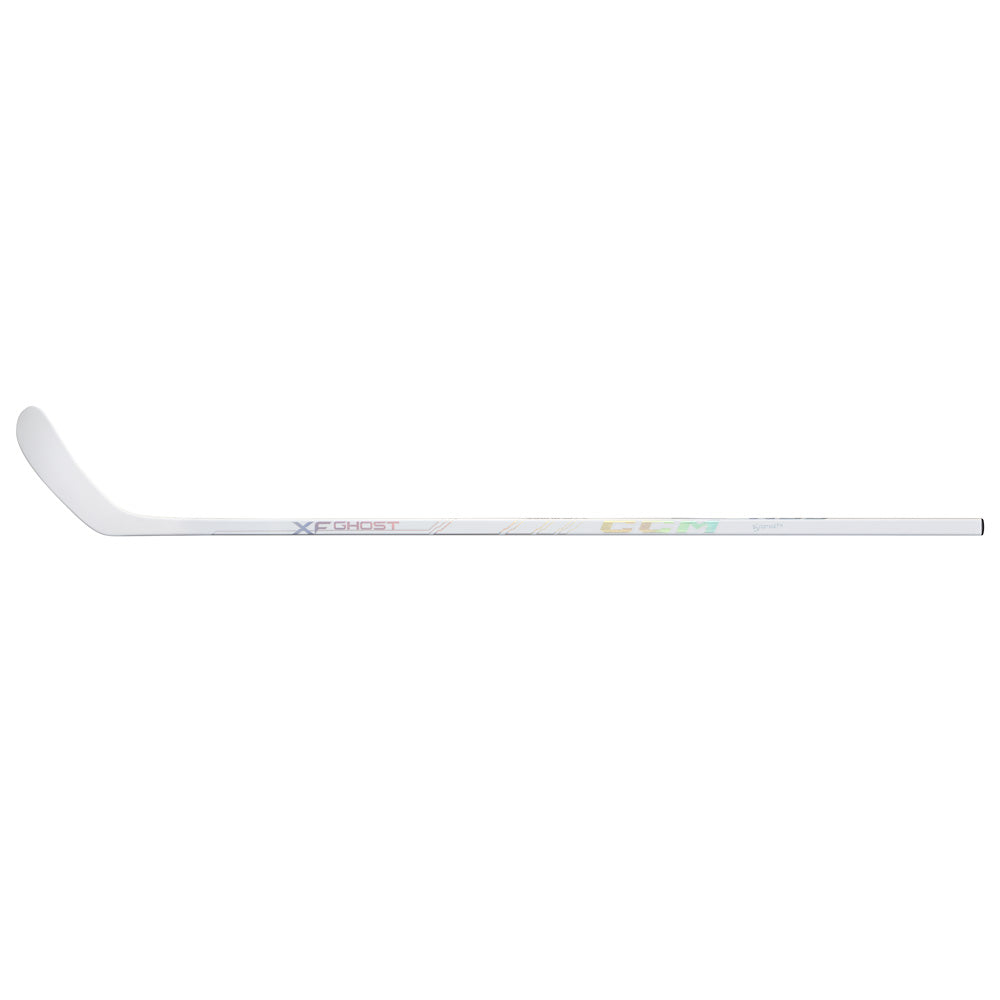 CCM Tacks XF Ghost White Youth Hockey Stick