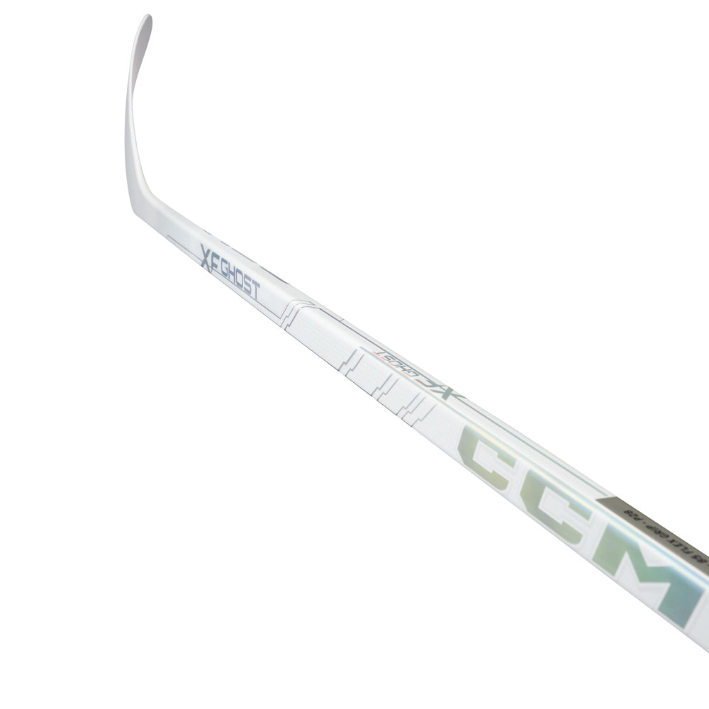 CCM Tacks XF Ghost White Youth Hockey Stick