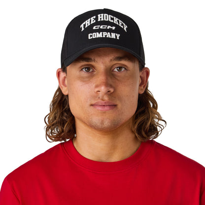 CCM Athleisure Adult Black Trucker Hat