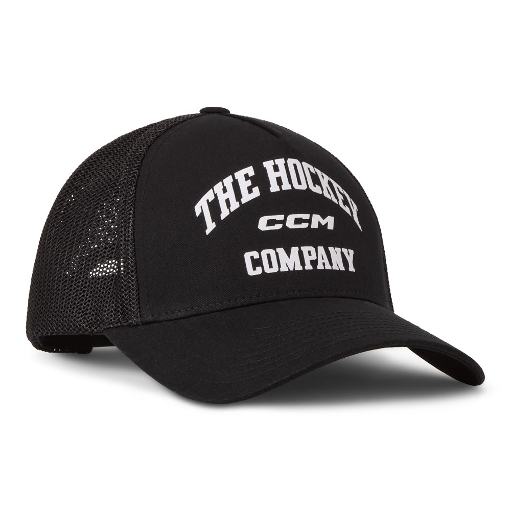 CCM Athleisure Adult Black Trucker Hat