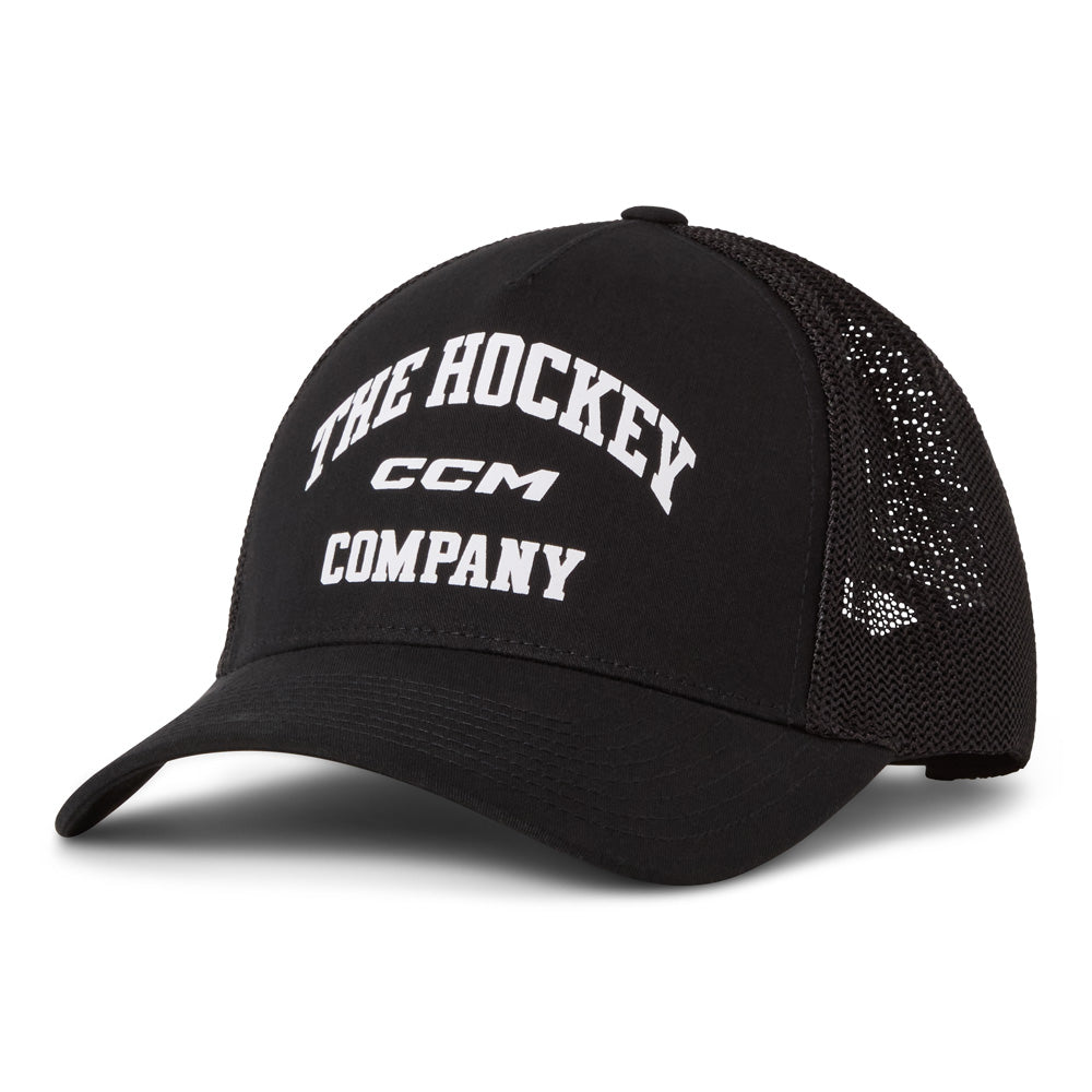 CCM Athleisure Adult Black Trucker Hat