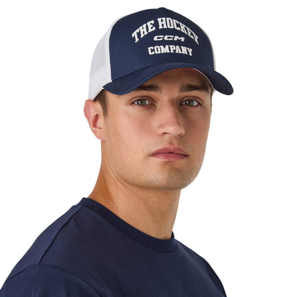 CCM Athleisure Men's Navy Trucker Hat