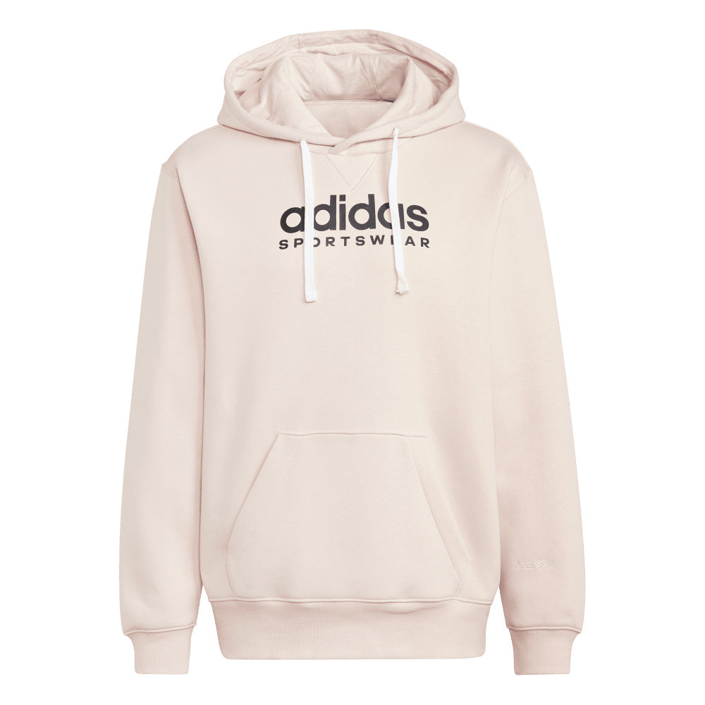 ADIDAS ALL SZN FLEECE GRAPHIC HOODIE CREAM/BLACK