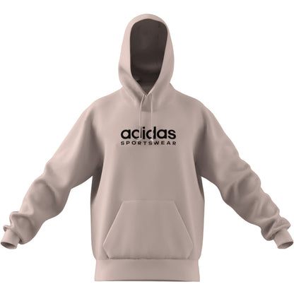 ADIDAS ALL SZN FLEECE GRAPHIC HOODIE CREAM/BLACK