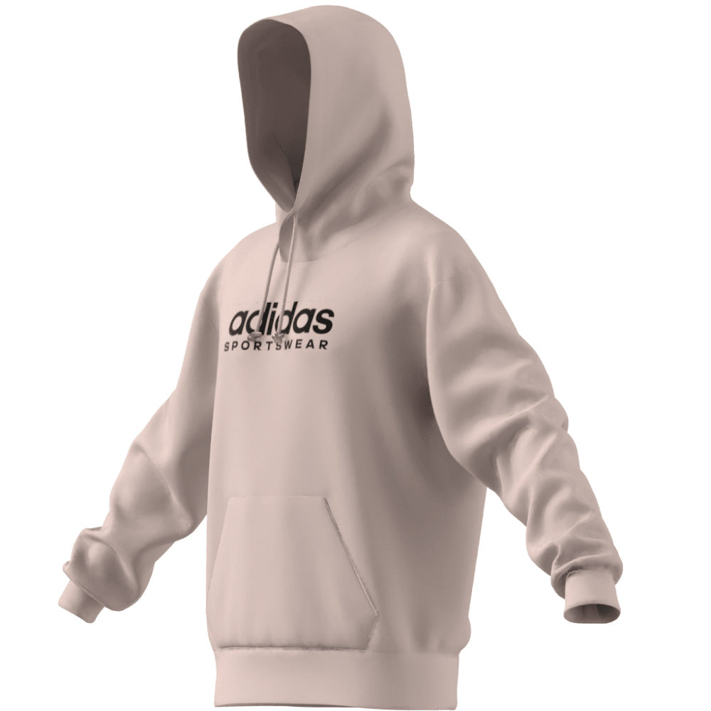 ADIDAS ALL SZN FLEECE GRAPHIC HOODIE CREAM/BLACK
