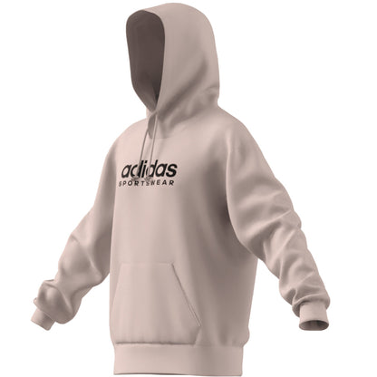 ADIDAS ALL SZN FLEECE GRAPHIC HOODIE CREAM/BLACK