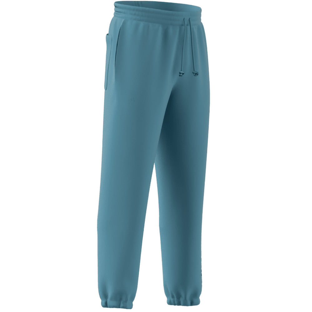 ADIDAS ALL SZN BLUE FLEECE GRAPHIC PANTS