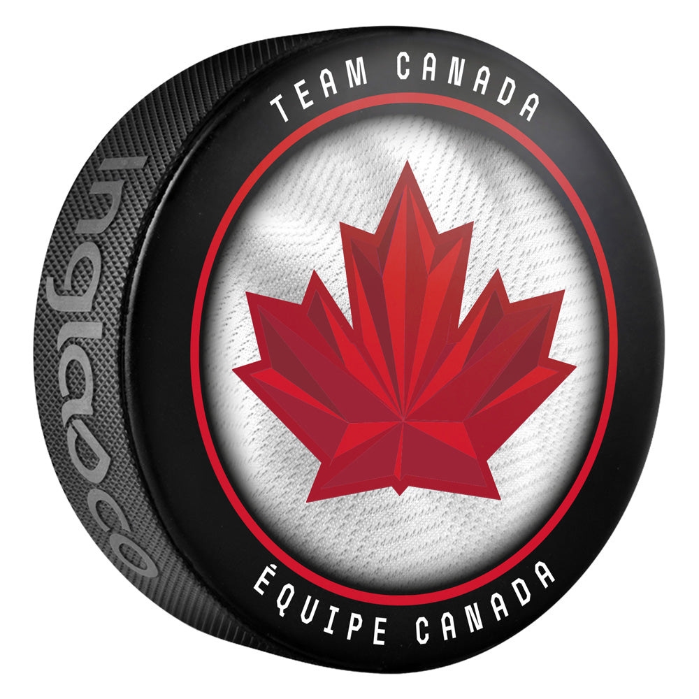Canada Souvenir White Puck