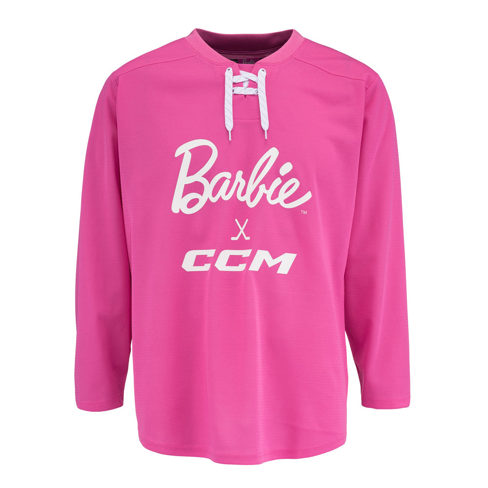 CCM Barbie Collection Adult Pink Jersey