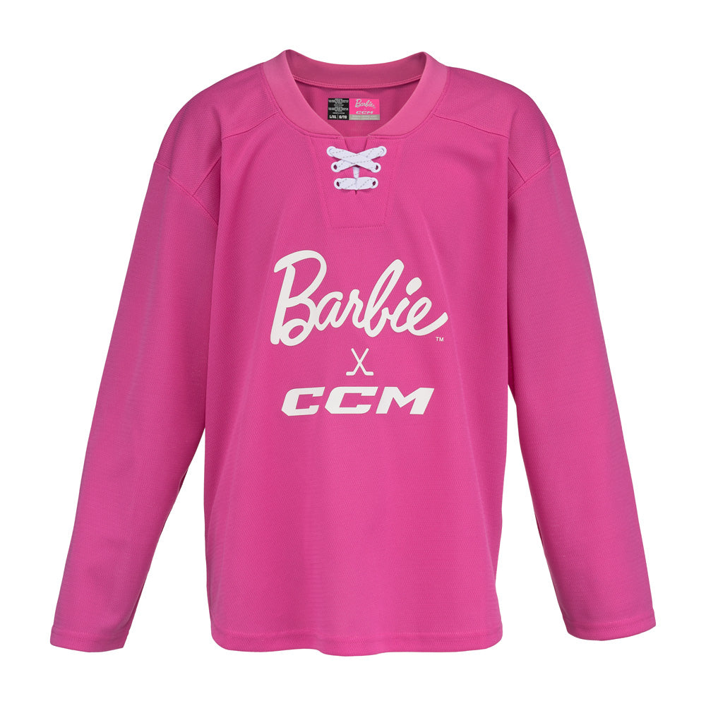 CCM Barbie Collection Youth Pink Jersey