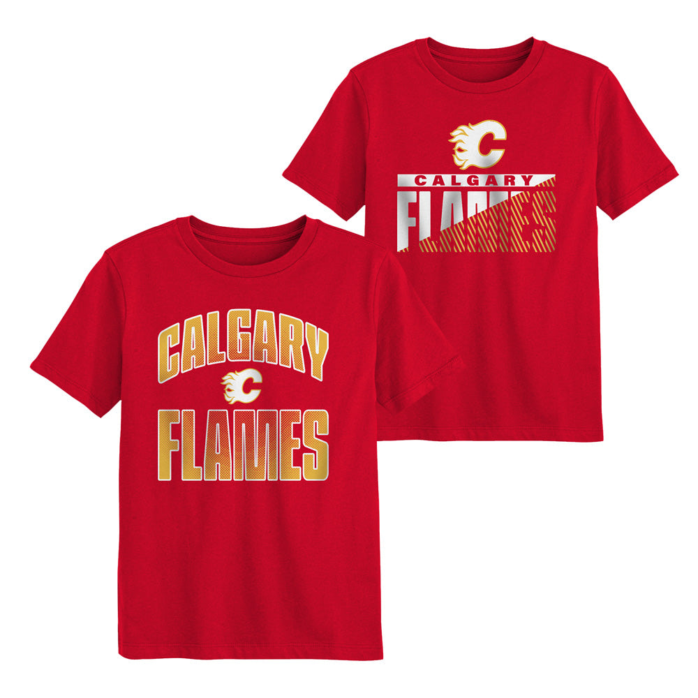 Outerstuff Calgary Flames Never Quit Children's T Shirts - 2 Pack