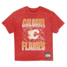 Outerstuff Calgary Flames Time To Shine Mineral Wash Children's Red T Shirt