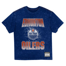 Outerstuff Edmonton Oilers Time To Shine Mineral Wash Children's Navy T Shirt