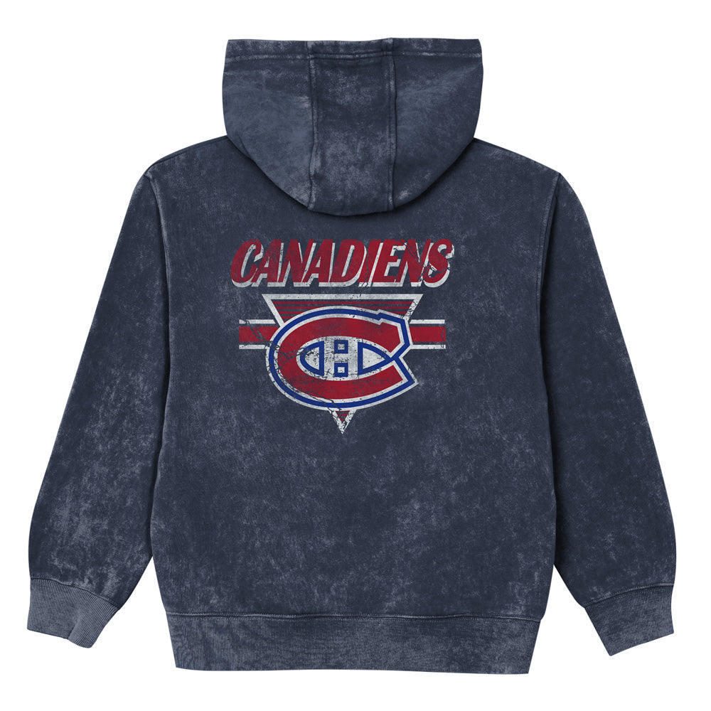 Outerstuff Montreal Canadiens Stellar Mineral Wash Children's Fleece Hoodie