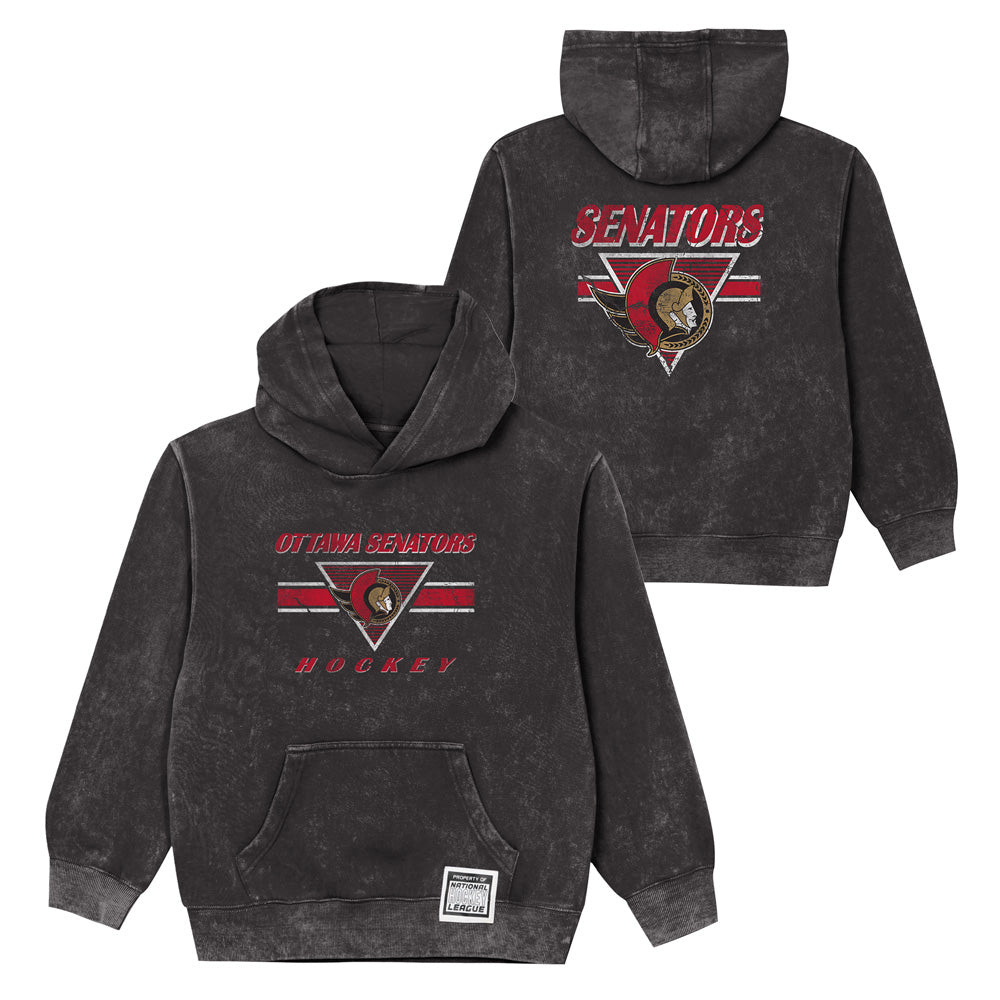 Outerstuff Ottawa Senators Stellar Mineral Wash Children's Fleece Hoodie