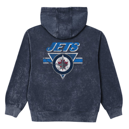 Outerstuff Winnipeg Jets Stellar Mineral Wash Children's Fleece Hoodie