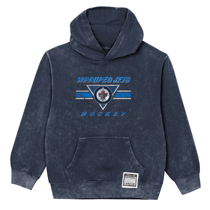 Outerstuff Winnipeg Jets Stellar Mineral Wash Children's Fleece Hoodie