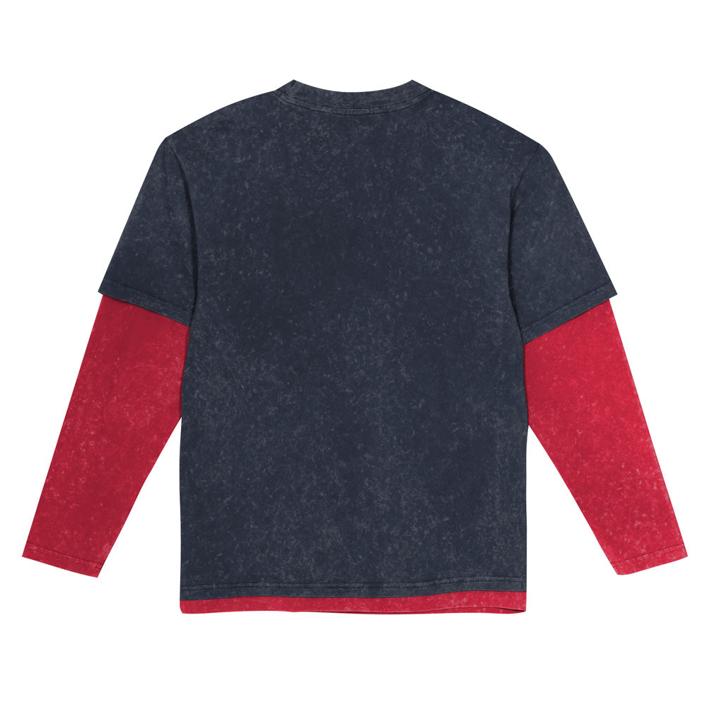 Outerstuff Montreal Canadiens Storm Bringer Mineral Wash Two-Fer Children's Shirt