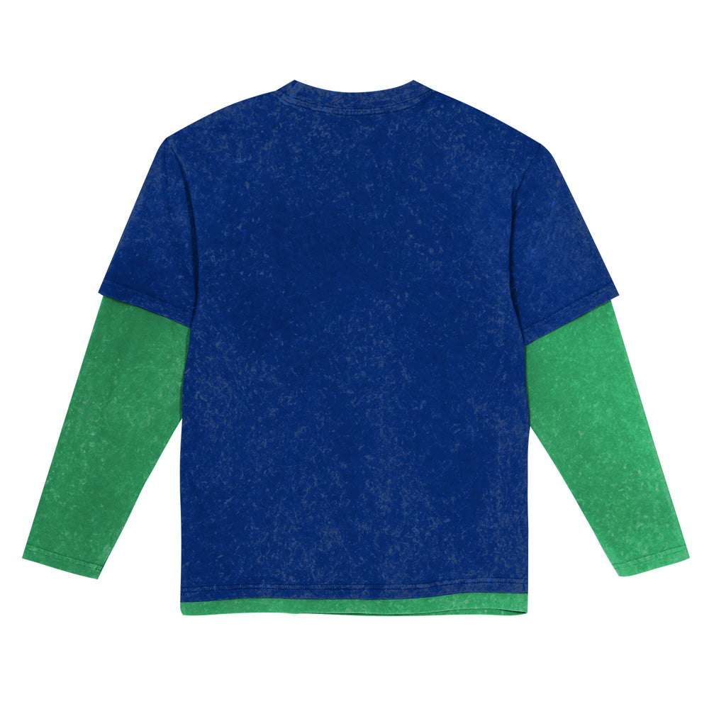 Outerstuff Vancouver Canucks Storm Bringer Mineral Wash Two-Fer Children's Shirt